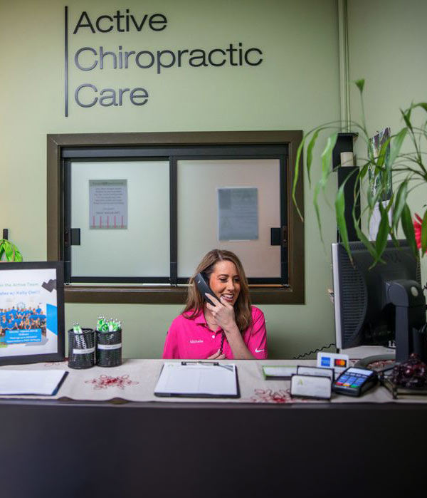 Chiropractor appointment scheduling over the phone