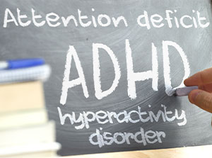 Patient suffering from ADHD