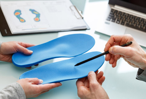 Custom Foot Orthotics for pain relief in Commack